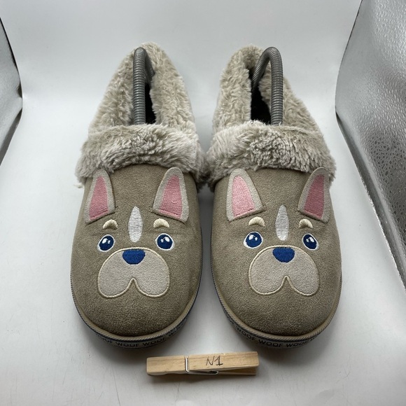 Bobs from Skechers Dogs faux fur lined slippers women’s 9 - Picture 3 of 8